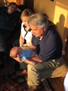 Dad Holding Jakob